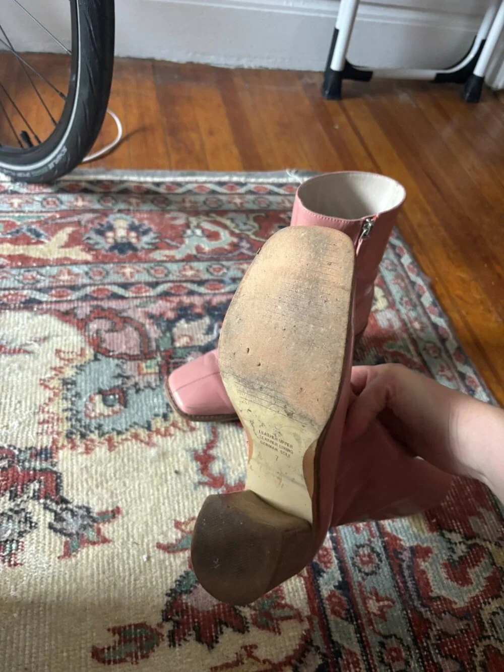 Intentionally Blank Pink Boots
